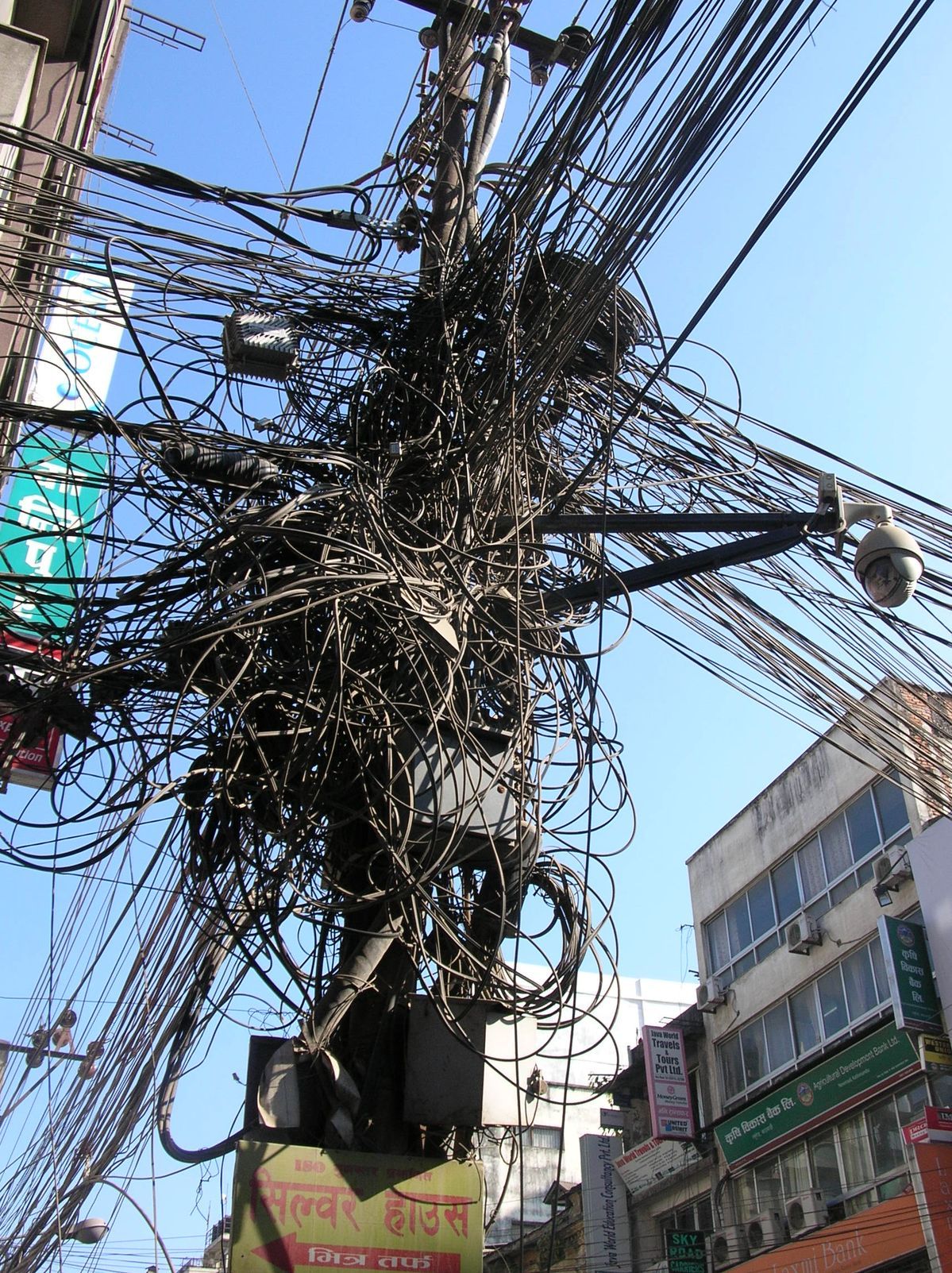 Kathmandu Tangled Web: Government Moves to Untangle Valley’s Cable Chaos