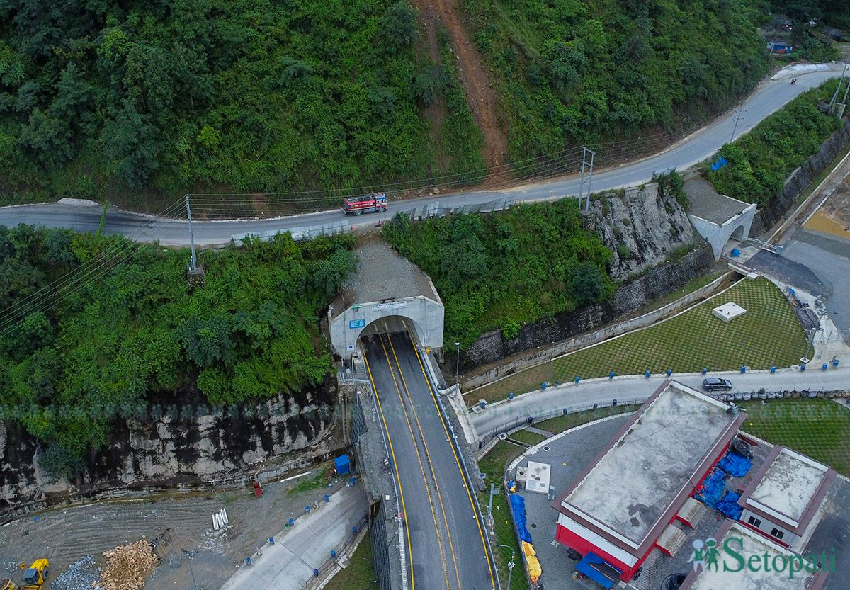 Nepal's First Road Tunnel Enters Final Prep for Saun Operation