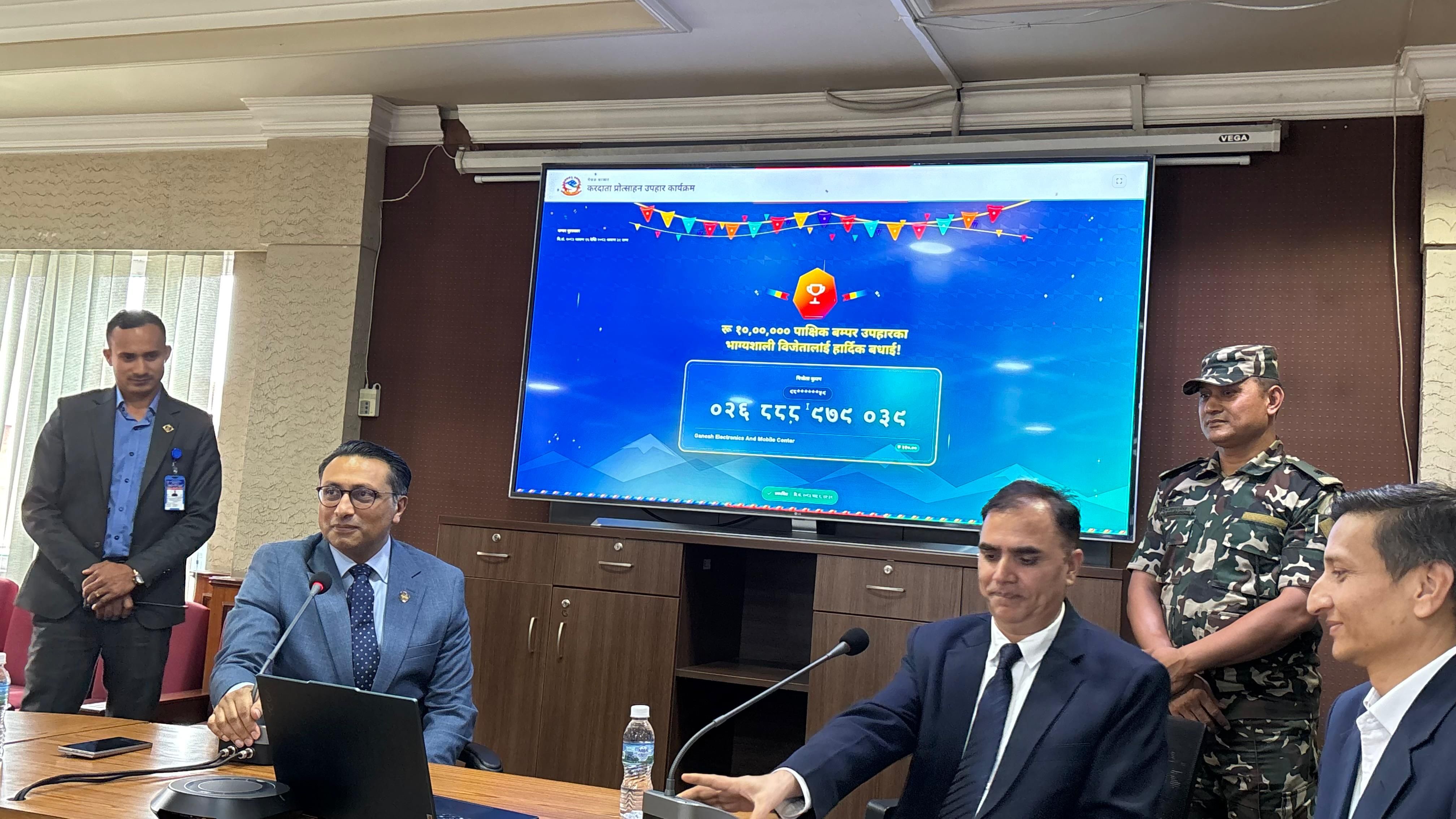 Taxpayer Incentive Scheme Draws Record Participation, Consumer Wins Rs. 10 Lakh