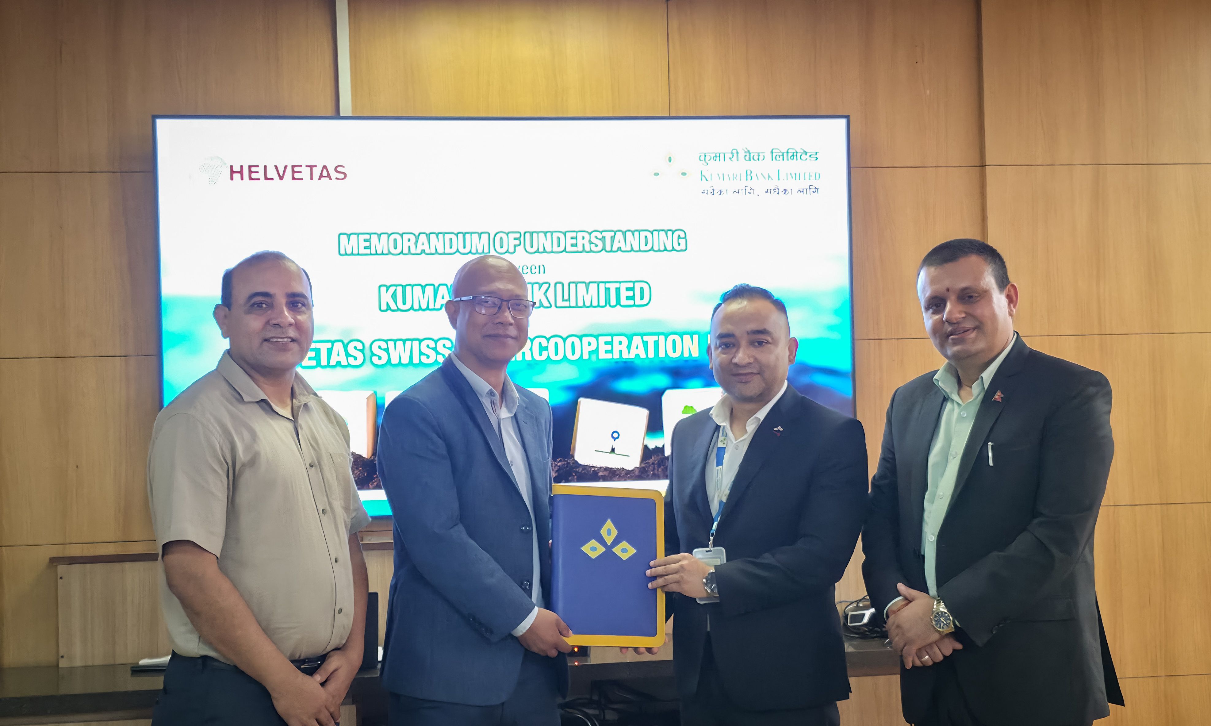 Kumari Bank, Helvetas Nepal Join Hands to Expand Green Business Financing