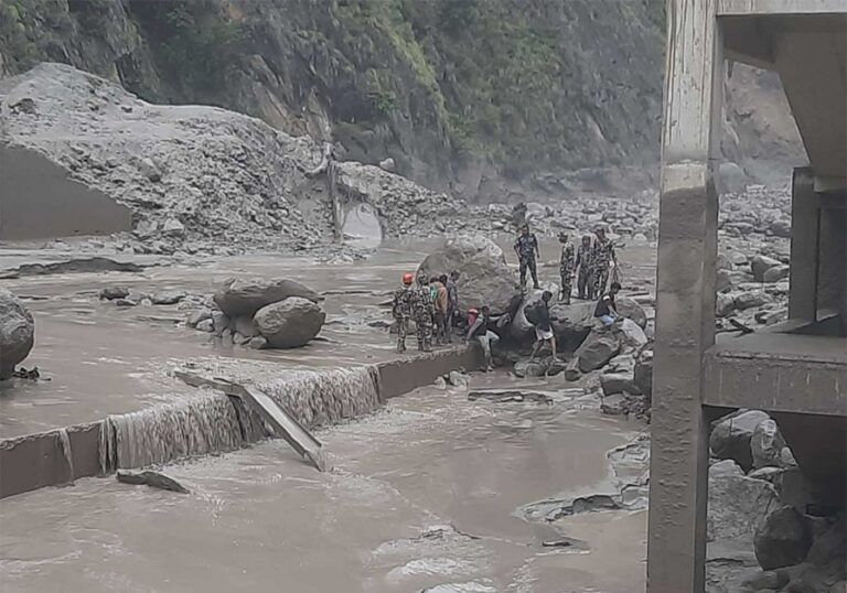 More Than 25 Workers Trapped Inside Langtang Hydropower Tunnel in Rasuwa