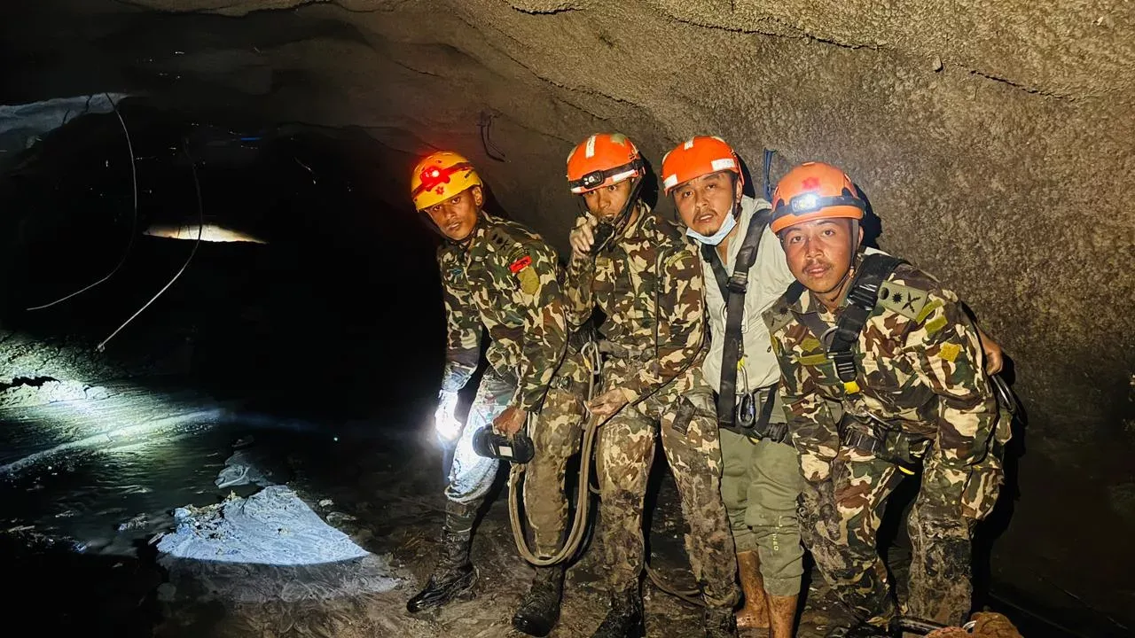 Rasuwagadhi Hydropower Tunnel Search Ends With No People Found