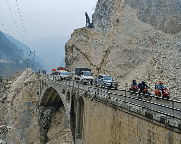 Heavy Rain Alert: Prithvi Highway to Remain Closed at Night