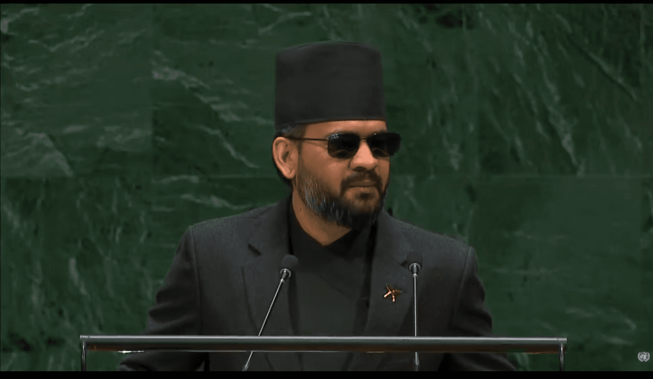 PM Shah at UNGA: “Nepal Did Not Warm the Planet, Yet We Pay the Ultimate Price”