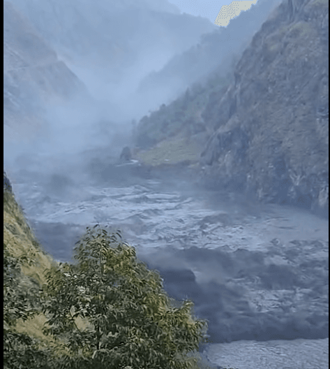 Landslide-Formed Dam Bursts in Gorkha, Five Sheepfolds Swept Away; Occupants Missing