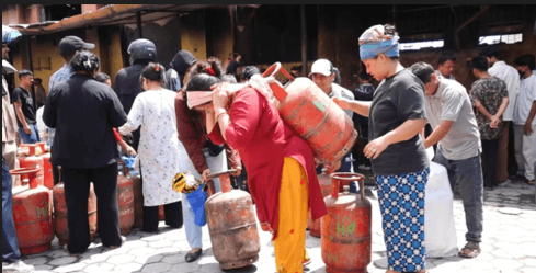LPG Gas Exchange Centers Increased to 11 in Kathmandu Valley Ahead of Dashain